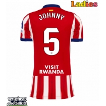 Atletico Madrid Johnny Cardoso #5 Replica Home Shirt Ladies 2026-27 Short Sleeve